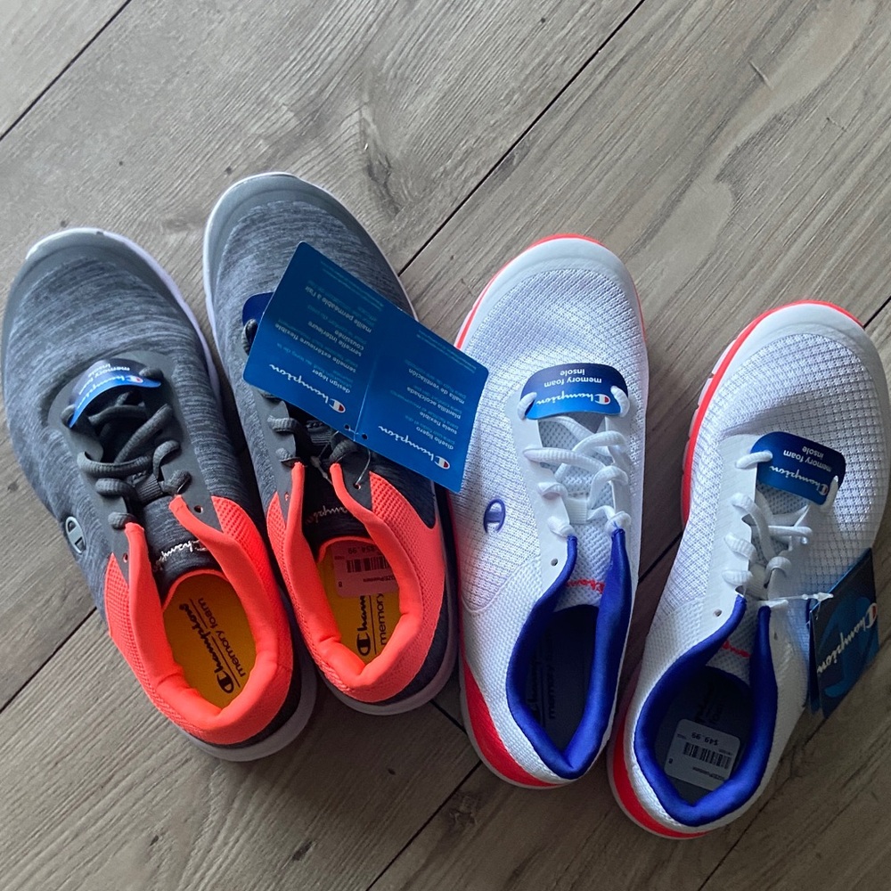 2 Pairs of Champion Gusto Women’s Size 8